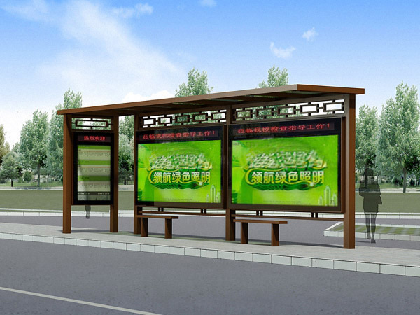 四川氟碳漆候车亭